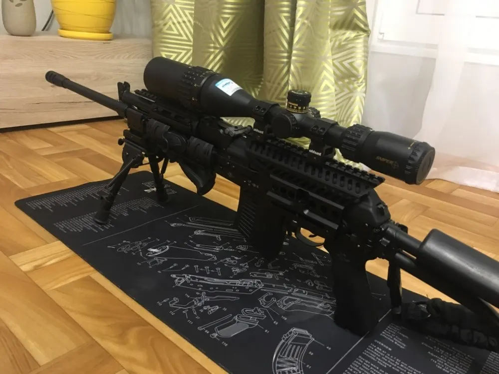 5 шт. SNIPER NT 4-16X50 AOGL охотничьи оптические прицелы тактический оптический прицел полный размер стекло травленая сетка RGB с подсветкой прицел