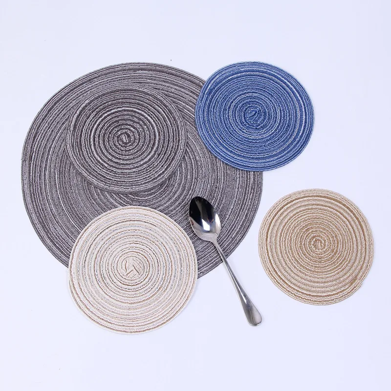 Linen Non Slip Table Mat Kitchen Accessories Home Decoration Pad Placemats