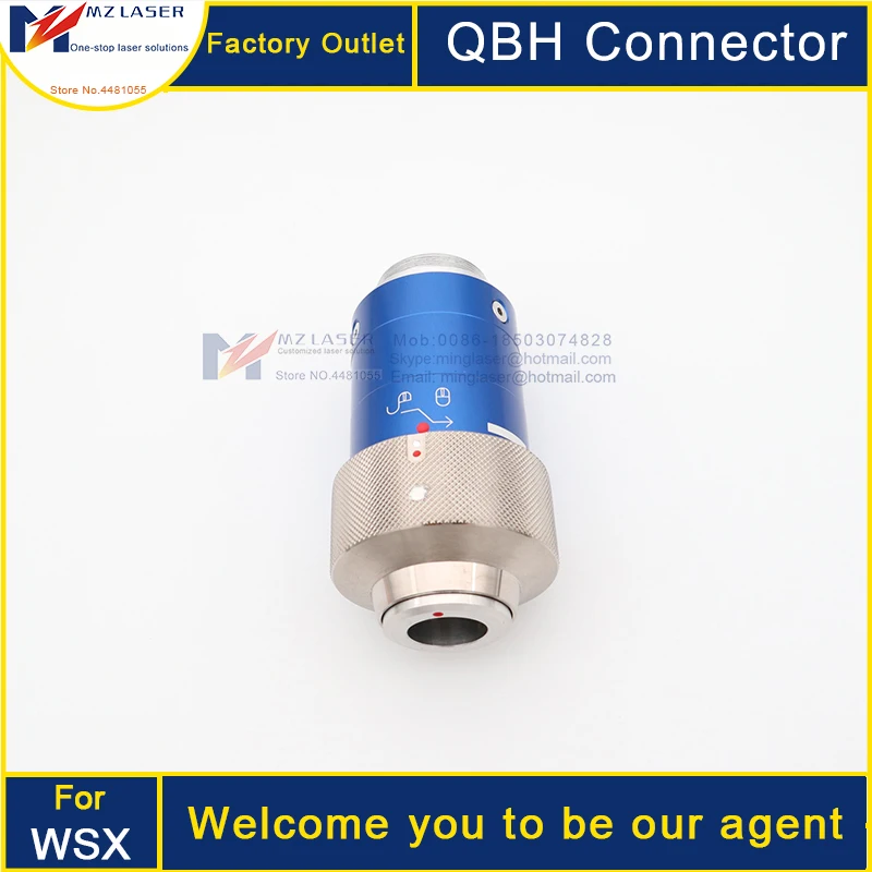 

WSX MINI szworthing QBH CONNECTOR fiber metal cutting machine head spare partss ceramic connector capacitive sensor transducer