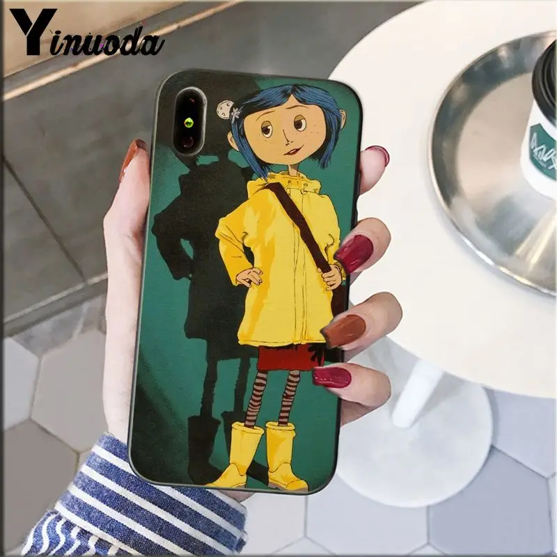 Yinuoda Коралина новая индивидуальная Печать Аксессуары для телефона чехол Apple iPhone 8