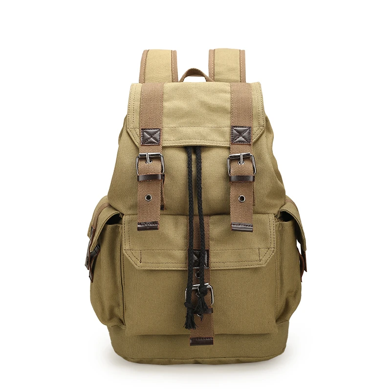 SCIONE Backpack For Teen Girls - Large Capacity With USB Port, Lunch Box & Pencil Case, Stripe Canvas Design