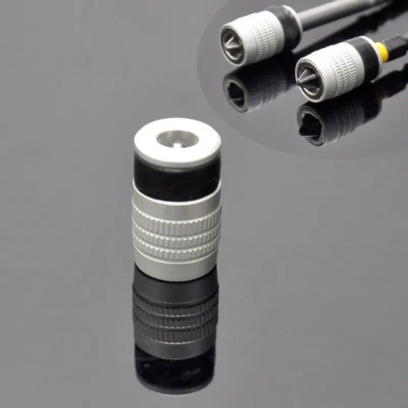 

Magnetic Ring 1/4" 6.35mm Metal Strong Magnetizer Screw Electric Phillips Screwdriver Bits