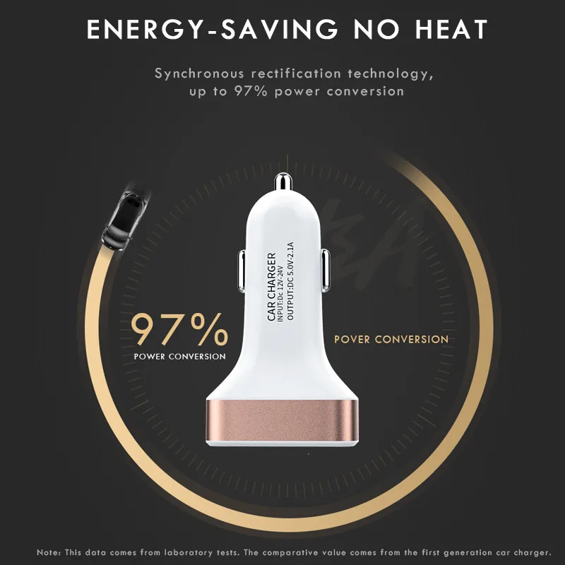 H & A المزدوج USB شاحن سيارة مع LED عرض العالمي الهاتف سيارة-شاحن سامسونج S8 S9 فون xs ماكس 7 8 X زائد شاحن سريع