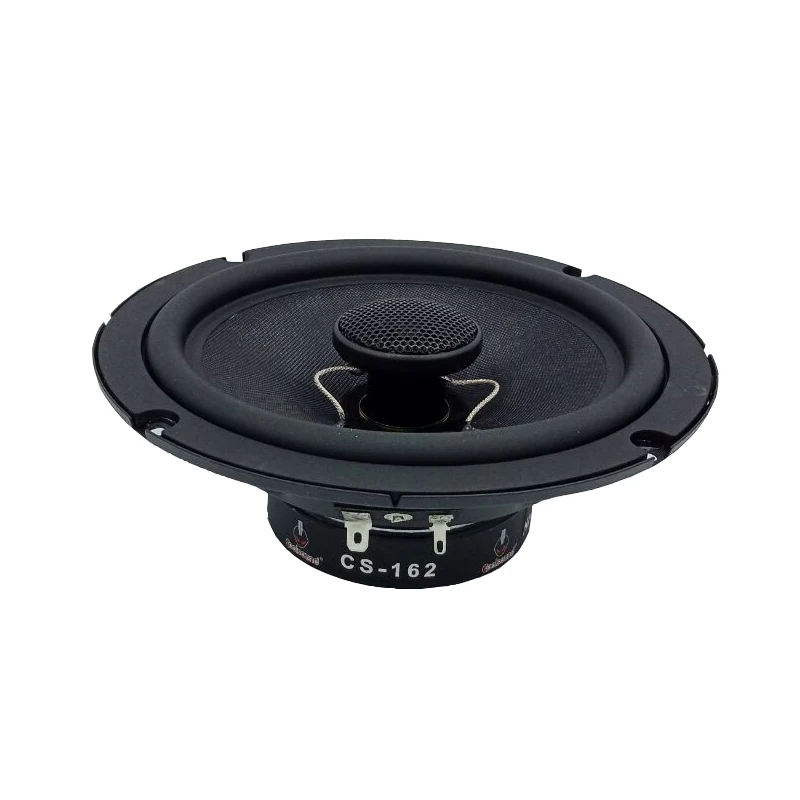 Best Bass Coaxial Speakers 12v 6.5 Inch Car Coaxial Speakers Silk Dome Full Range Bass Treble High