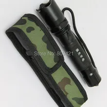300 шт./лот факел мягкий нейлон сумка кобура ж/Tight Синтетическое закрытие волос фонарик камуфляжные 18 см нейлон для C8 tatical факел