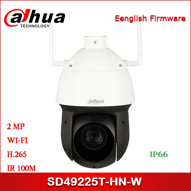 

Dahua IP camera SD49225T-HN-W 2MP Security Camera 25x Starlight IR PTZ Wi-Fi Network Camera