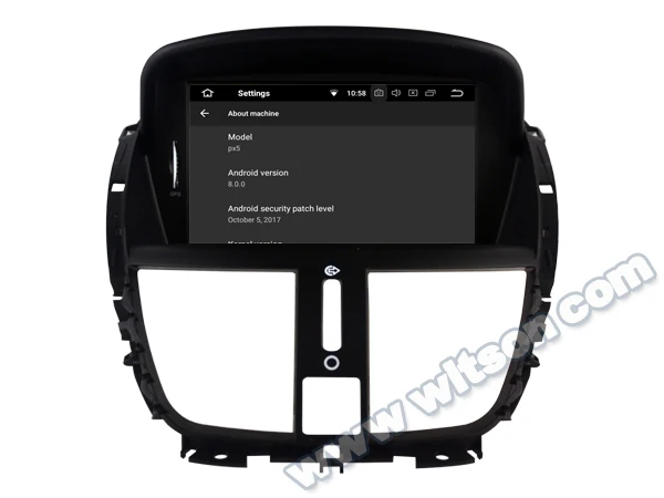 WITSON Android 9,0 Восьмиядерный(Восьмиядерный) 4G ram автомобильный DVD gps для PEUGEOT 207/207CC 2007- Аудио Автомобильная система аудио gps