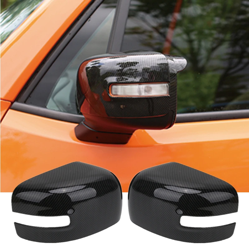 Buy WISENGEAR Carbon Black Rearview Mirror Cover For