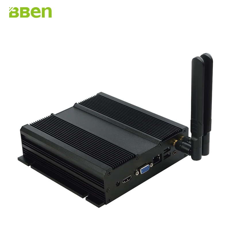BBen ubuntu windows 10 Mini PC TV Box Intel Core J1900 WIFI HDMI Mini Gaming Computer midea player 2GB/32GB+500GB HDD
