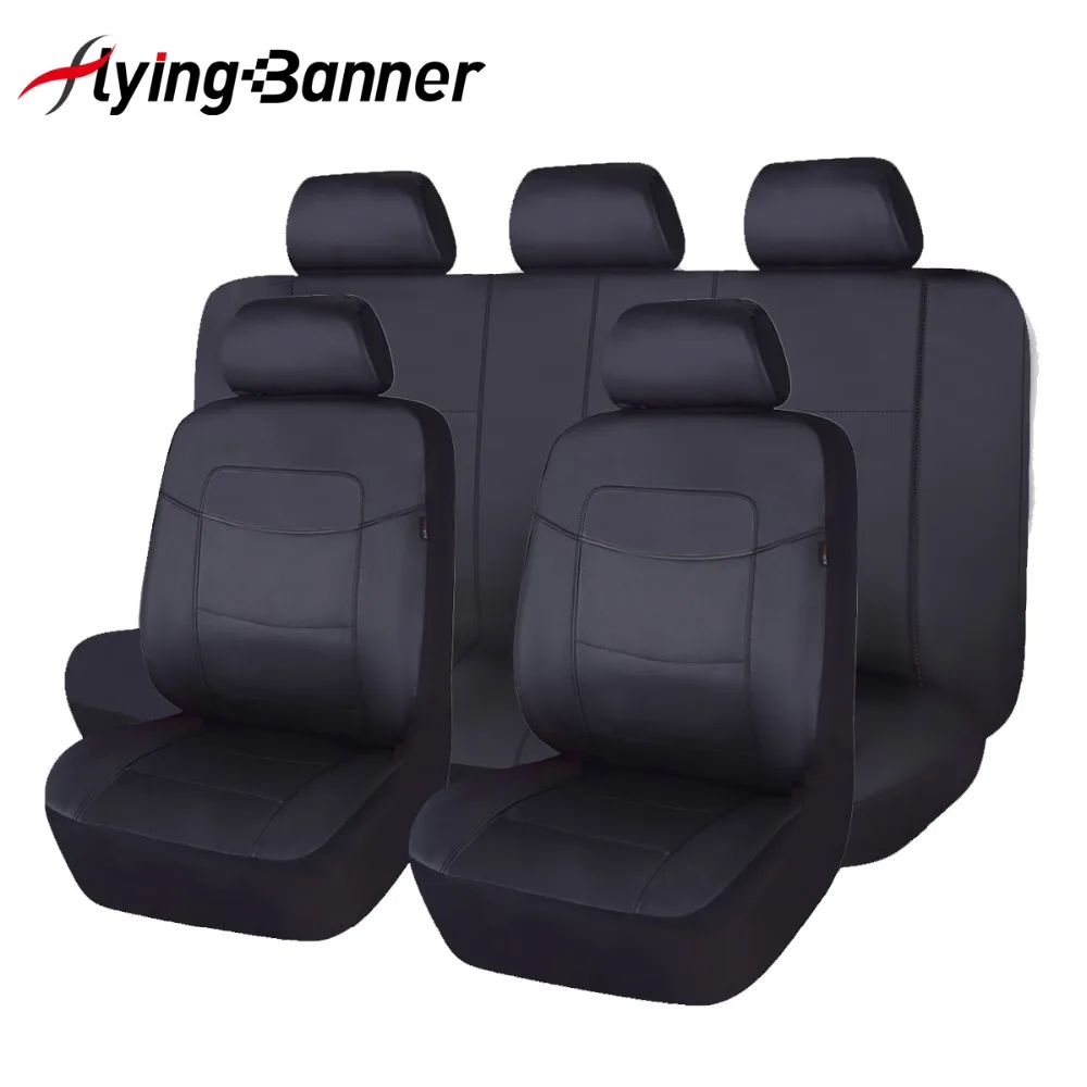 High Quality PU Leather Car Seat Cover Universal 8 Colors Automobiles Seat Covers For Toyota Kalina Granta Priora Renault Logan