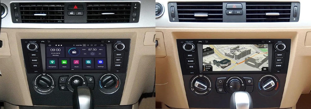 4GB android 9.0 car dvd player for BMW 3 Series E90 E91 E92 E93 2004~2013 Multimedia GPS Navigation Map Autoradio WiFI Bluetooth 9