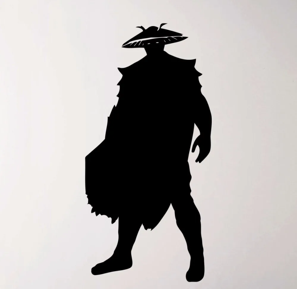 Настенная Наклейка Raiden Mortal Kombat Виниловая наклейка домашний дизайн интерьера