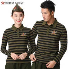 

Stripe Cotton T shirt Men Women Outdoor Camping Trekking Hiking Leisure Daily Wear Tops Tee Male Female T-shirt Lovers Spring 92