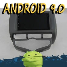 Android 9,0 радио магнитофон 8-ядерный автомобильный мультимидийный навигатор навигации для Honda Jazz Fit на LHD полный сенсорный экран видео плеер+ рамка