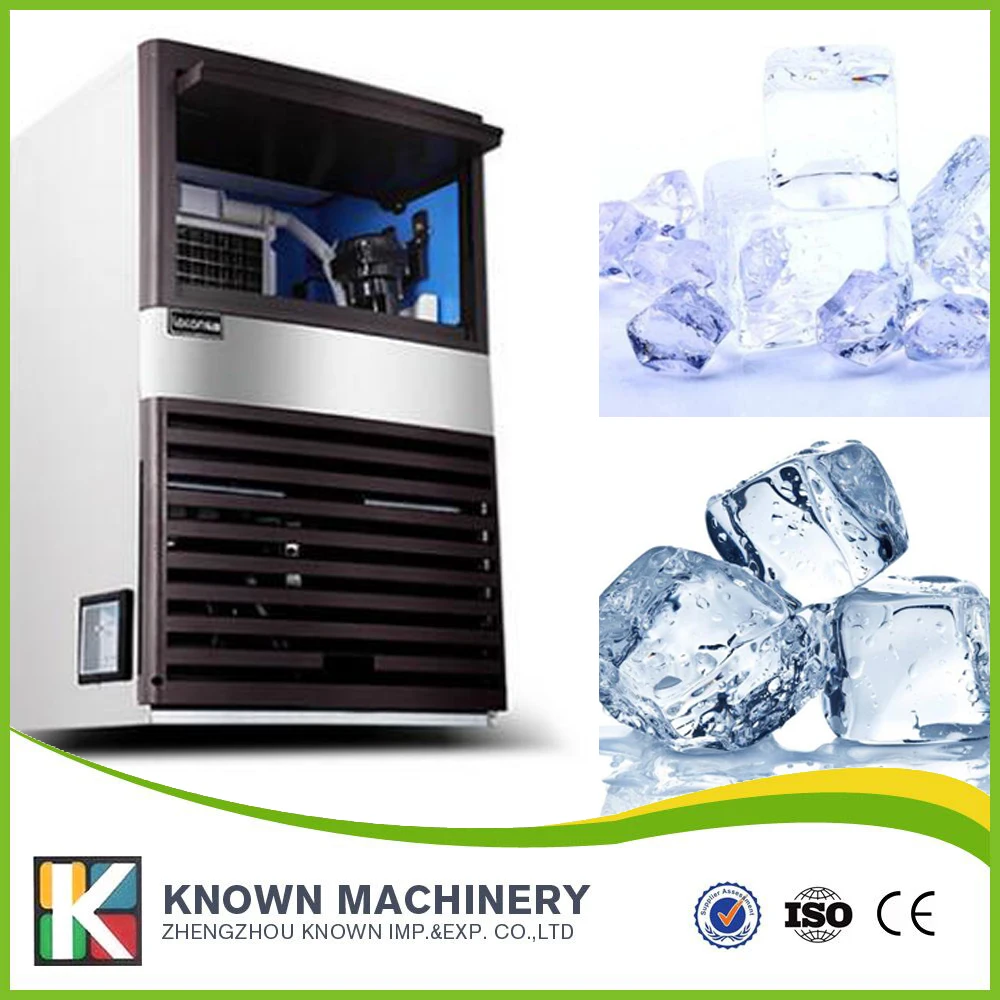 CE ISO 60 кг/24 h выход автоматическая машина производства льда Куб с 40 штук форма для льда количество