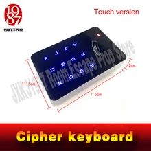 Takagism игровой реквизит, реальная жизнь комната побега реквизит jxkj-1987 шифр клавиатура введите правильный пароль на клавиатуре, чтобы открыть дверь