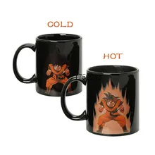 Dragon Ball Z Becher Goku Becher Heißer Farbwechsel Tassen Wärme Reaktiven Becher und Tassen Milch Kaffeetasse