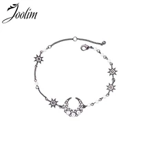 Браслет с жемчужными подвесками Joolim Delicate Moon Star