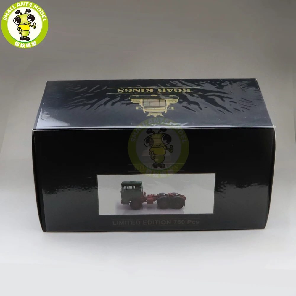 1/18 Man 16304 F7 трактор грузовик 1972 ROAD KINGS литая модель автомобиля детский