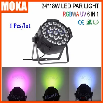 

2016 Stage Lighting Effect Led Par Light 24*18w DMX Disco Led Lights for Wedding Decoration Party Club Magic Effect