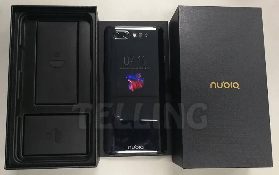 Смартфон zte Nubia X с двойным экраном Android 8,1 4G LTE Snapdragon 845 Octa Core 8G+ 128G ударопрочный мобильный телефон 18W