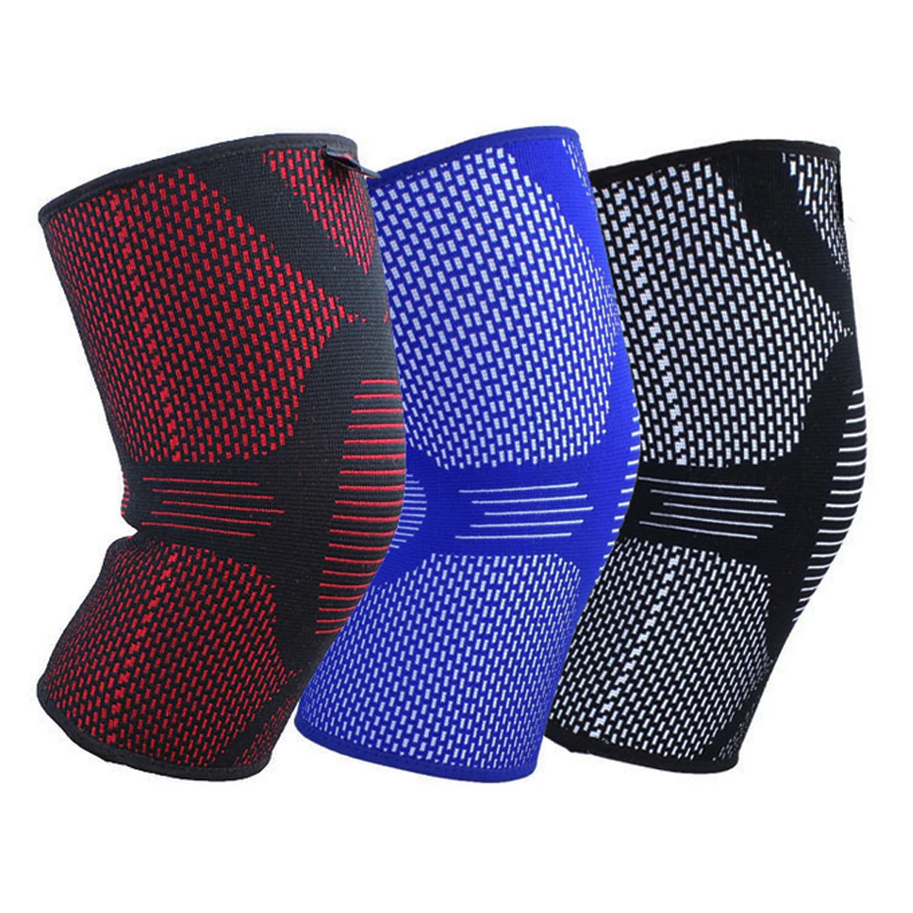 1 Pcs Knee Support Elastic Knee Pad Wrap Bandage Pad Leg Brace Leg