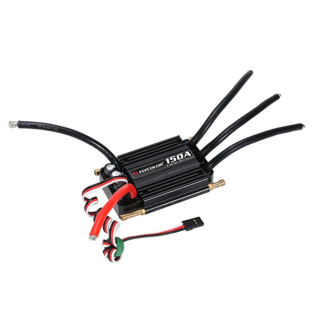 High Quality Original Waterproof 150A Brushless ESC Electronic Speed Controller with 5.5V/5A BEC for RC Boat | Игрушки и хобби