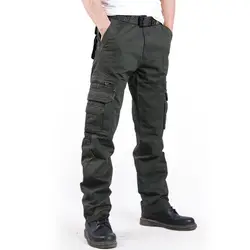 Модные Военные Брюки карго мужские обычные Прямые хлопковые разноцветные камуфляжные брюки в армейском стиле размер 28-38