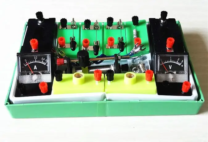 

Junior high school electricity experiment box Electrical small experiment physical experiment equipment
