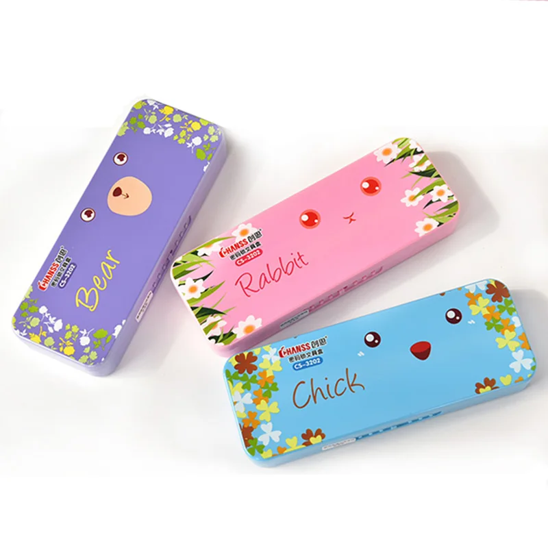 Mirui Double password pencil case girl multifunctional plastic pencil box children cartoon pupils pencil bags stationery Mirui Double password pencil case girl multifunctional plastic pencil box children cartoon pupils pencil bags stationery