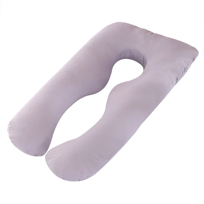 

U-shaped cotton maternity pillow cushion lumbar pillow multi-function waist side sleeping pillow core pillow XP000