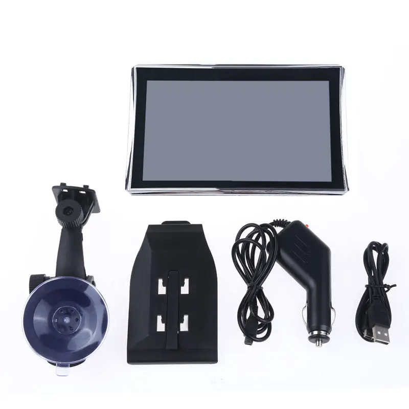 Новый 7 &quotдюймовый hd сенсорный экран TFT Автомобильный gps навигационная система 128