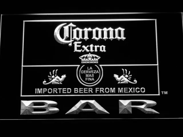 418 Corona Bar Beer Extra светодиодный неоновый знак с переключателем вкл/выкл 20+ цвета 5 размеров на выбор