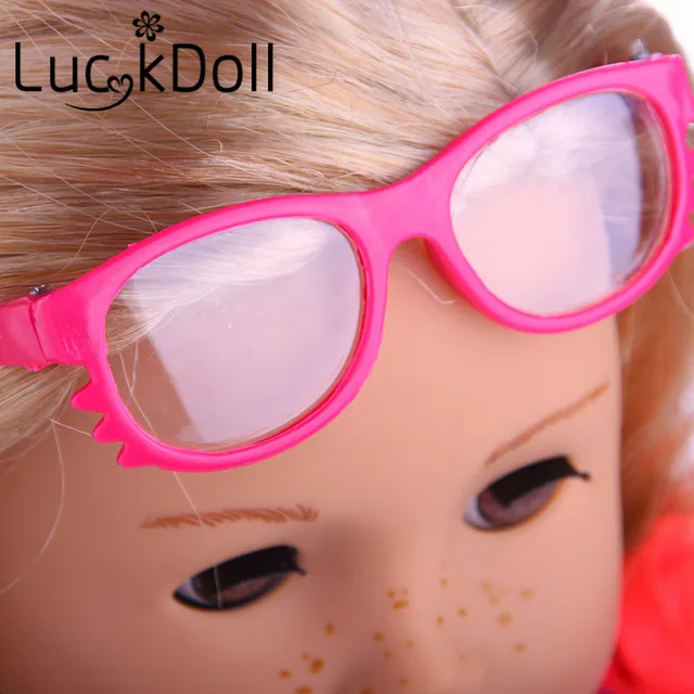 11 New arrivals Fashion sunglasses fit 18 inch doll\doll accessories