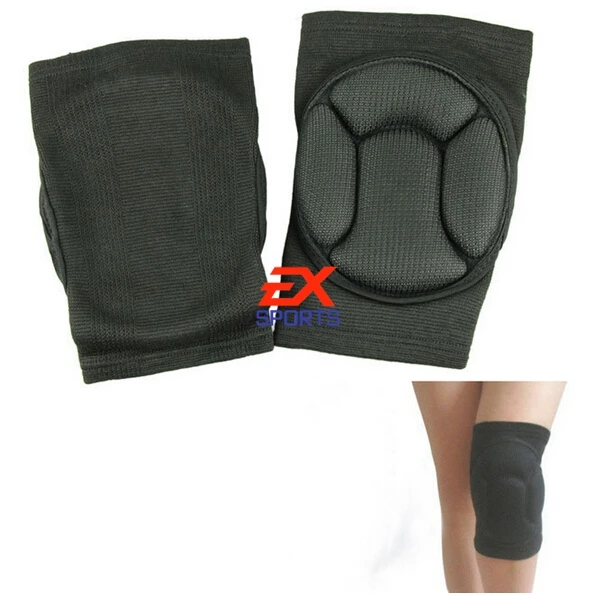 

1 Pair Knee Pads Protective Sport Black Durable Sponge Knee Shin Protector Protection Guard Pads Knee Pad New ES1399