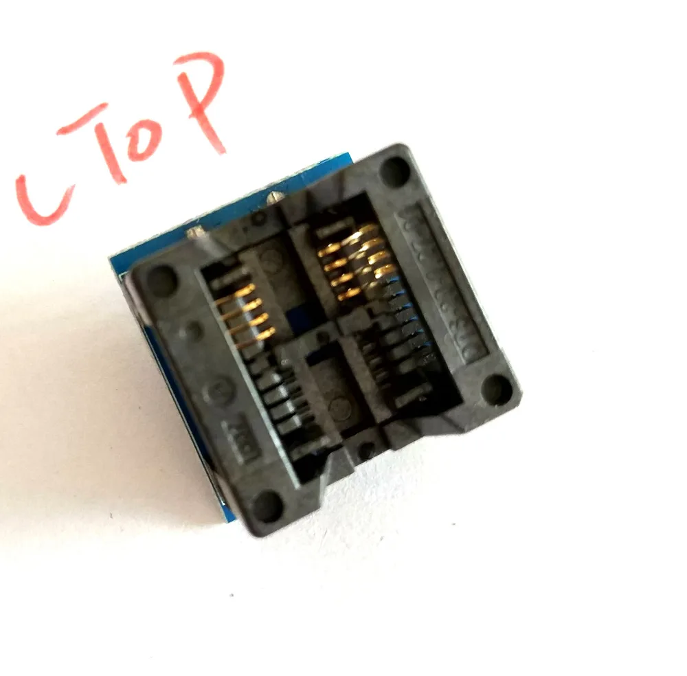 

SOIC8 DIP8 Adaptor (200~208mil) IC programmer work on all programmer TL866ii socket ezp2019 top3000 rt809f rt809h top3100
