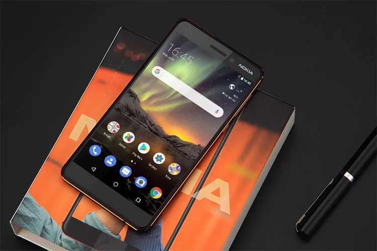 Stock in Europe New NOKIA 6 4GB RAM 64GB ROM Qualcomm Snapdragon 630 2.2GHz Octa Core 5.5 Inch 2.5D IPS Corning Gorilla Glass FHD Screen Dual Camera Android 7.1 4G LTE Smartphone