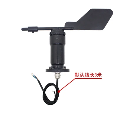 

Free shipping 1pc Metal 360 degree Wind direction sensor transmitter 4-20ma/0-10v/0-5V Outdoor weather analog sensor