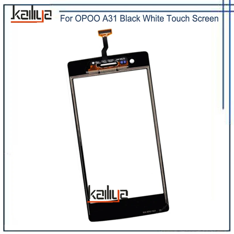 Сенсорный экран планшета для OPPO A31/A31C сборки Запчасти для авто для мобильного телефона черный, белый цвет спереди Стекло объектив Сенсорный экран