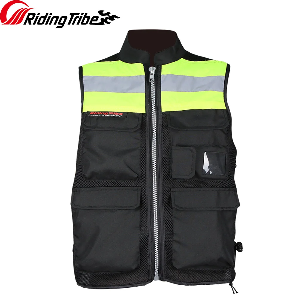 Motorcycle Jacket Reflective Riding Waistcoat Racing Safety Protective