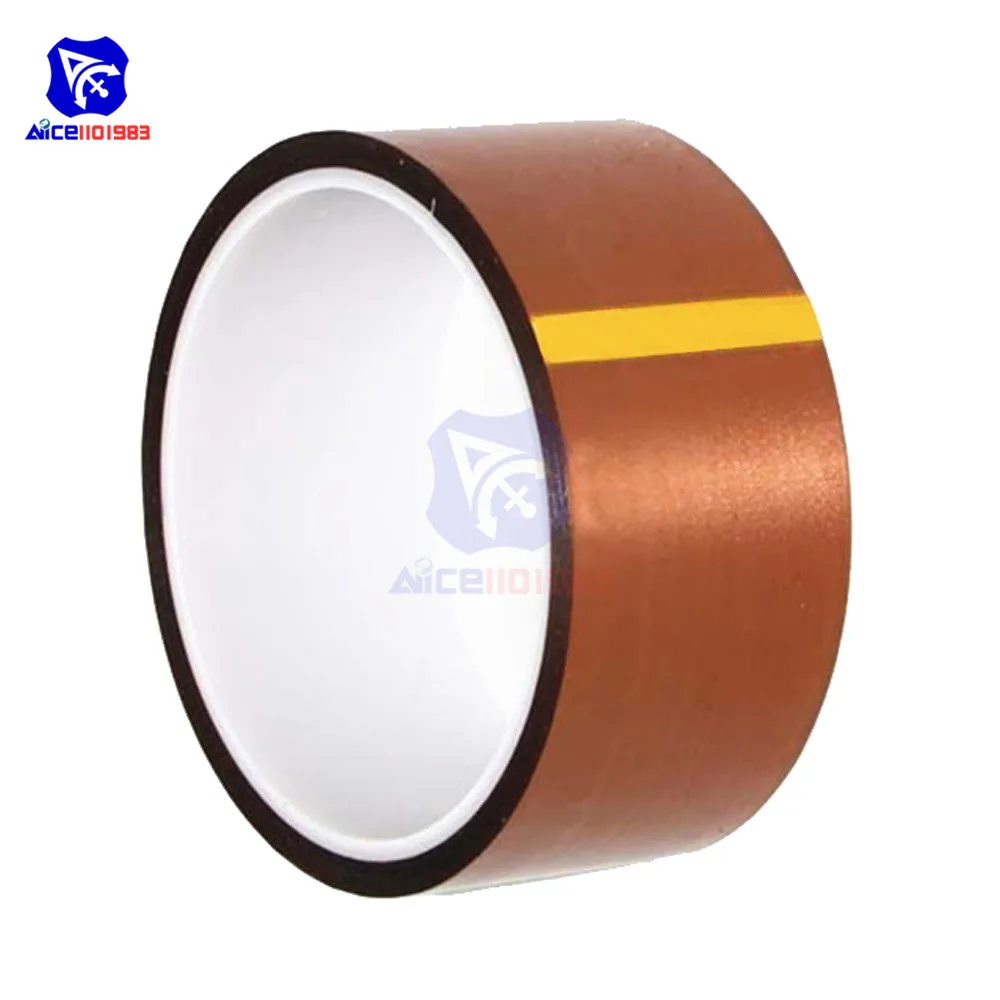 40mm 4cm x 30M Kapton Tape High Temperature Heat Resistant Polyimide NEW 