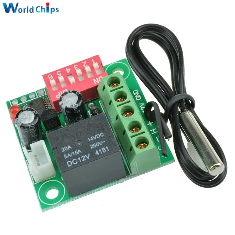 W1701 Digital Temperature Control Switch Thermostat Adjustable