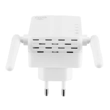 300 Мбит/с wifi ретранслятор Беспроводной двойной антенный усилитель сигнала wifi маршрутизатор WPS расширитель домашней сети