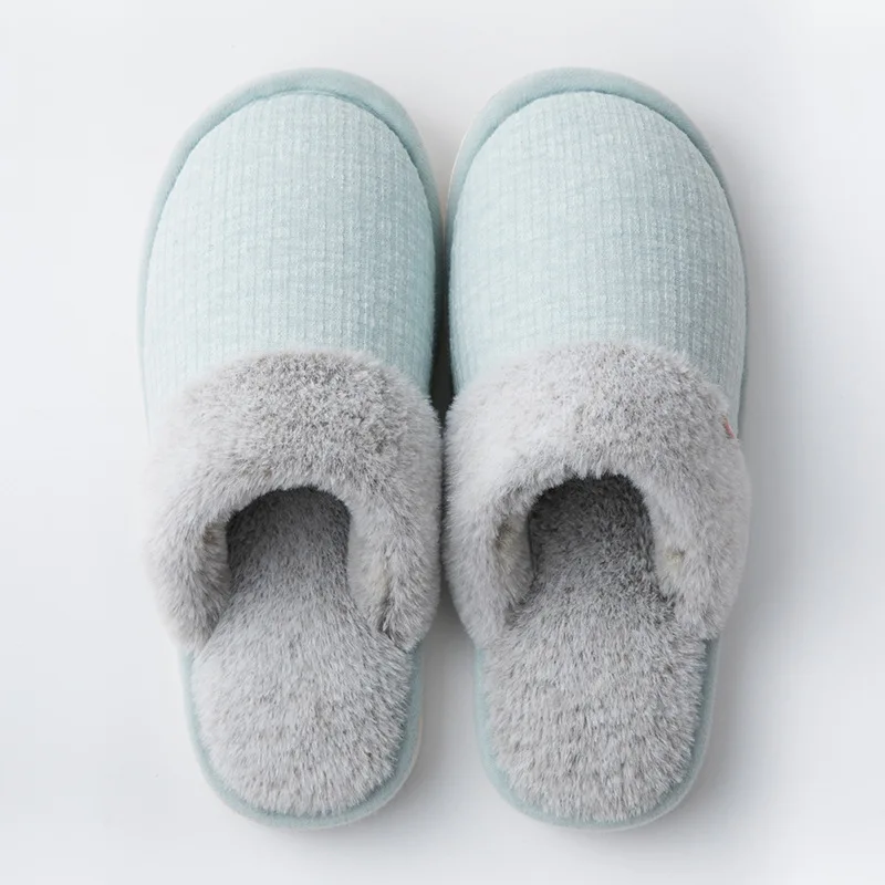 Männer Fell Hausschuhe 2018 Winter Schuhe Männer Indoor Paar Hausschuhe Plüsch Warme Schuhe Männer Pantoffeln Einfarbig Cadeau Homme rigolo