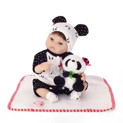 NPKCPLLECTION 40 см силикона reborn baby doll игровой дом игрушки для девочек винил для новорожденных девочек младенцев куклы реалистичные reborn boneca