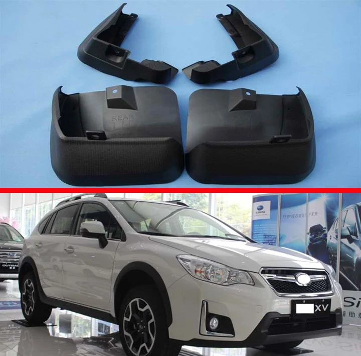 

For Subaru XV 2013-2017 4PCS Mud Flaps Splash Guards Fender Mudguard Kit Mud Flap Splash Guards Mudguard Car styling