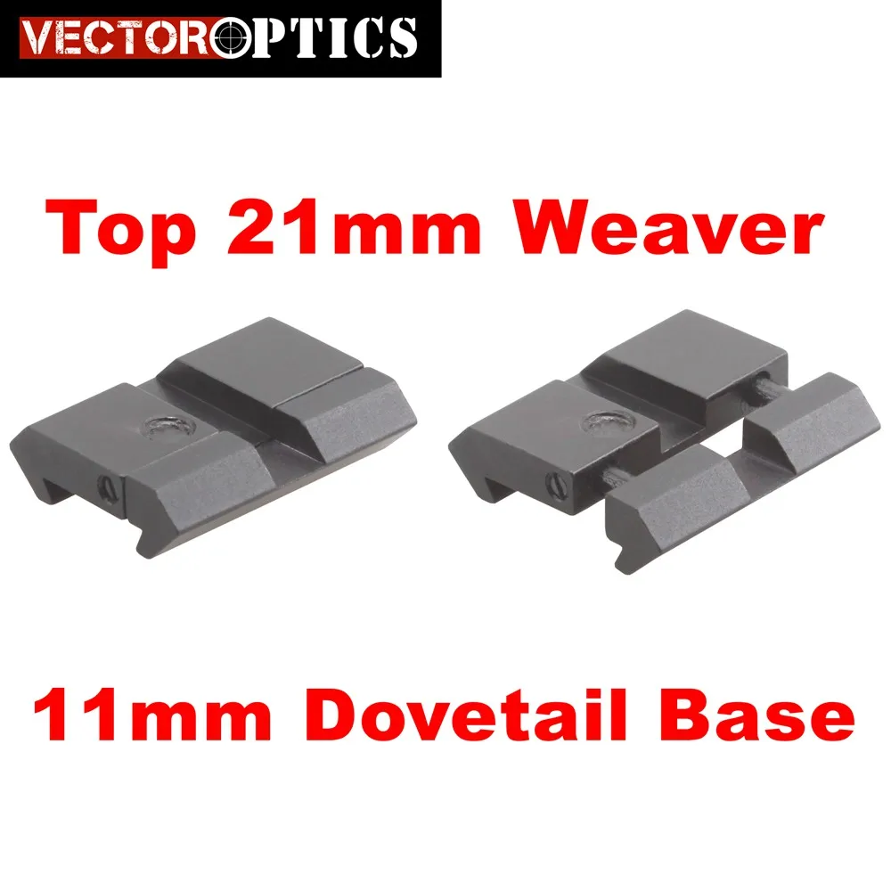 Vector Optics 1 пара 3/8 '' 11 мм ласточкиной хвостик до 7/8'' 21 Вивер крепление адаптер