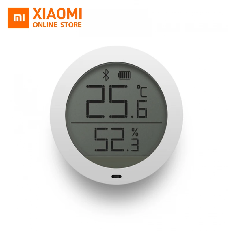 

Xiaomi Mijia Bluetooth Humidity Monitor Smart Sensor Digital Hygrothermograph Hygrometer Thermometer Moisture Meter LCD Screen