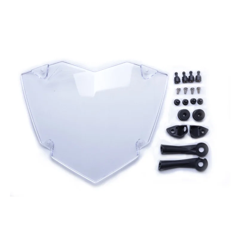 Motorcycles Transparent Clear Headlight Cover Motor Head Light Lamp