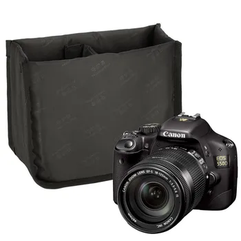 

Oxford Saddle Bags Thicken Sponge Shockproof Camera Liner Bag Outdoor Travel Camping Hiking Photography Protective Cover Pouch